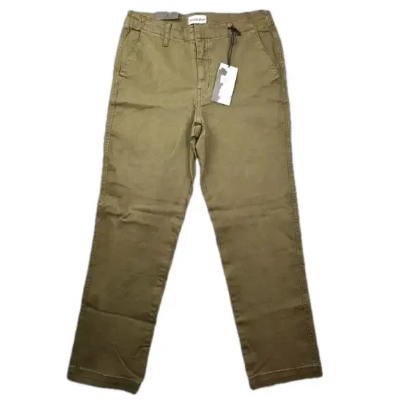 STUDIO BLUE Women's size 29 Military Olive mid-rise skinny pants NWT